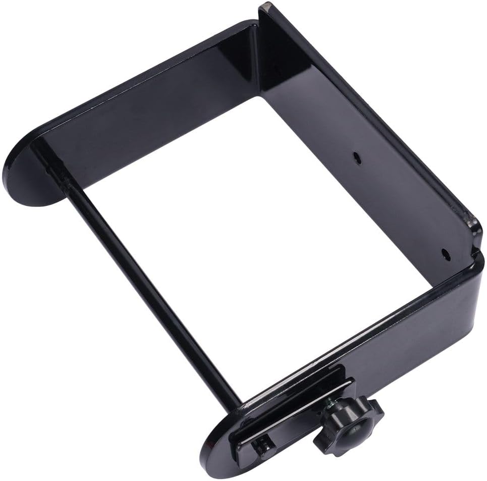 Easy-Up Salt Lick and Boredom Treat Mounted Holder | 360 Swivel Design for Horses | Fits Round Salt Blocks or Likit