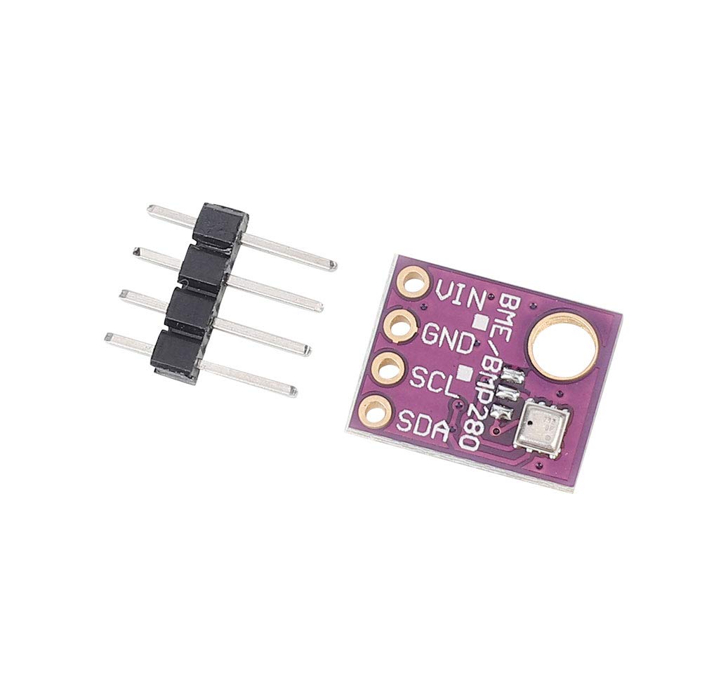 2PCS BME280 Digital 5V Temperature Humidity Sensor Atmospheric Barometric Pressure Module IIC I2C for Arduino Compatible with BMP280