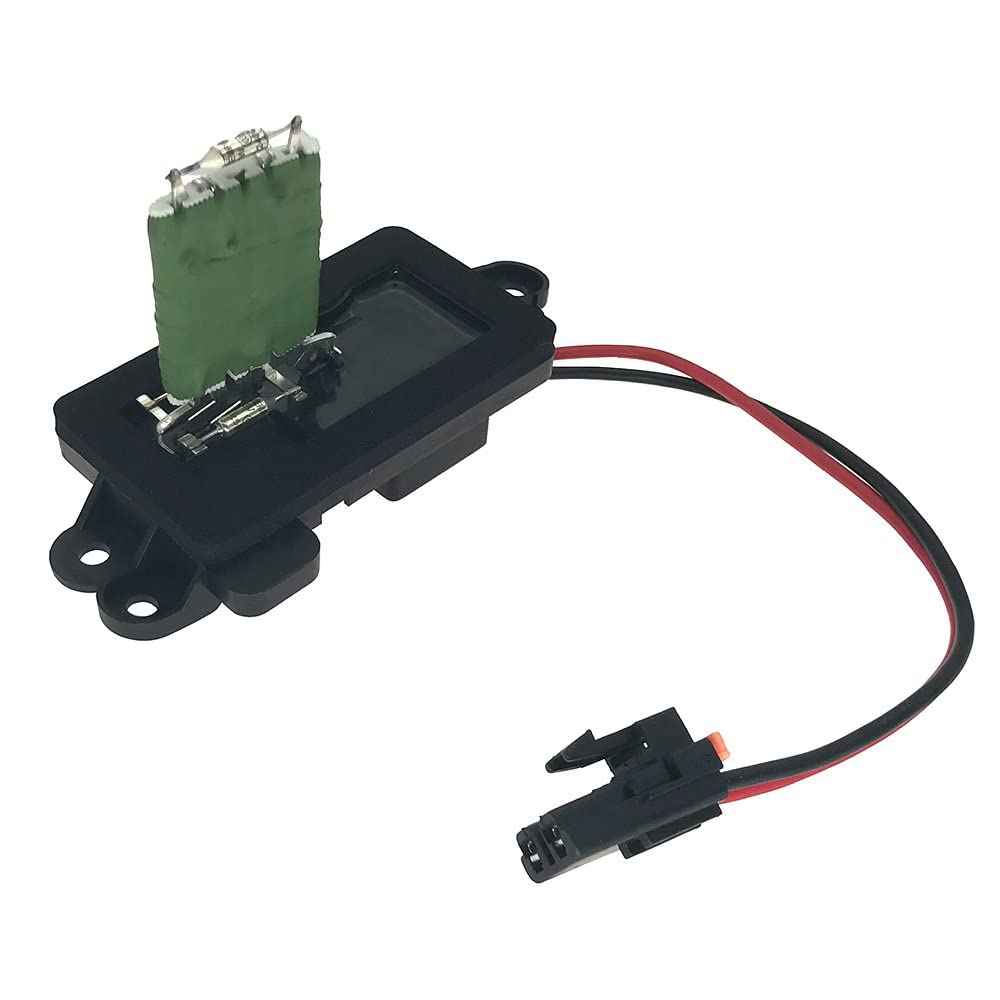 1581086 Blower Motor Resistor Complete Kit Manual AC Heater Control Module