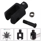 1/2" Drive Replacement Breaker Bar Head, Chrome Vanadium Steel Knuckle