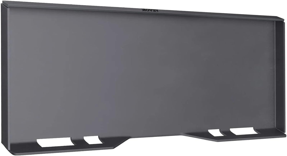 1/4" Skid Steer Attachment Plate Steel Skid Steer Mount Plate Quick Attachment Loader Plate Easy to Weld or Bolt to