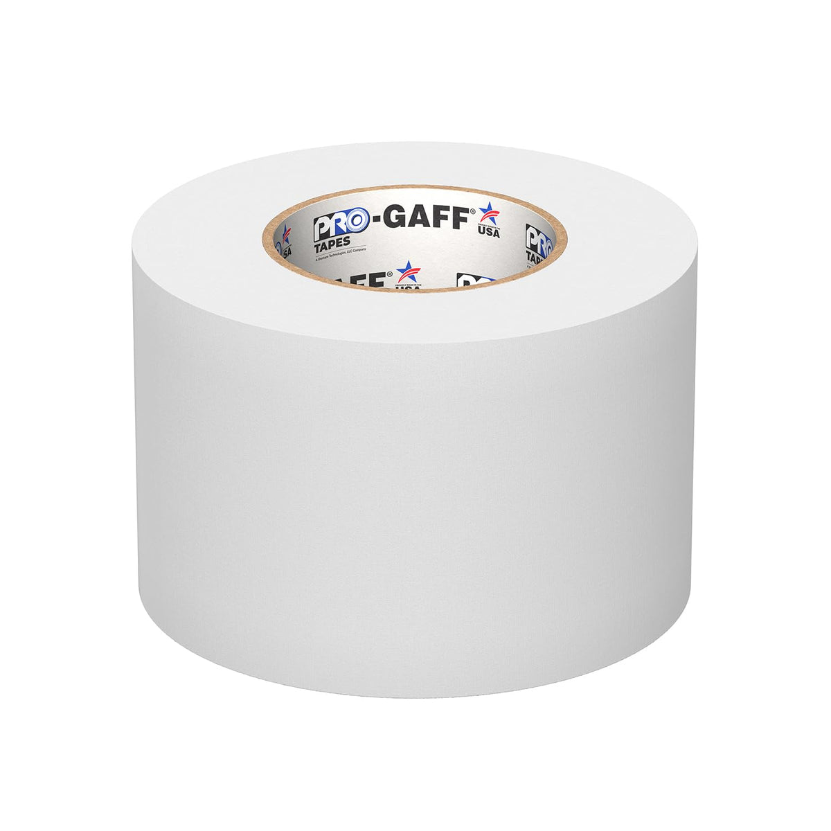 4" Width ProTapes Pro Gaff Premium Matte Cloth Gaffer's Tape With Rubber Adhesive, 11 mils Thick, 55 yds Length