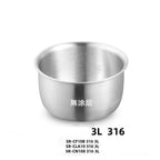 Rice Cooker Inner Pot Compatible with Panasonic SR-CF10B CLA10 CN108 DG103