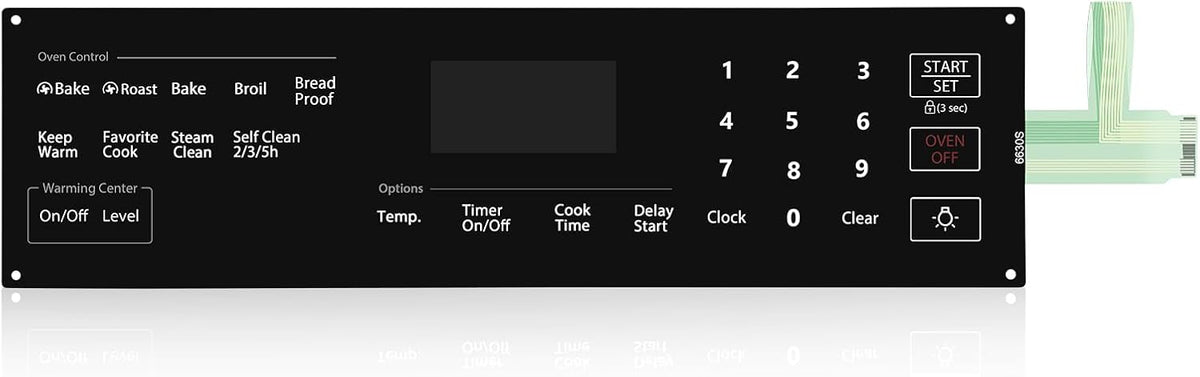 DG96-00674A Range Membrane Switch Keypad Replace for Samsung Oven