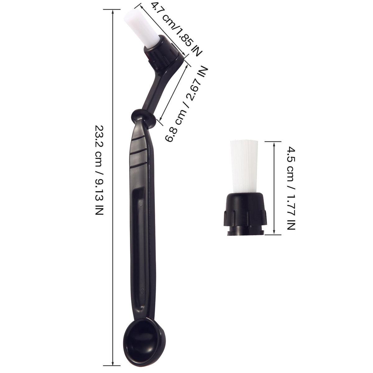 Abeskch Coffee Machine Cleaning Brush for Espresso Machine & Coffee Grinder