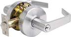 Master Lock Keyed Entry Door Lock, Commercial Grade Chrome Lever SLCHKE26D