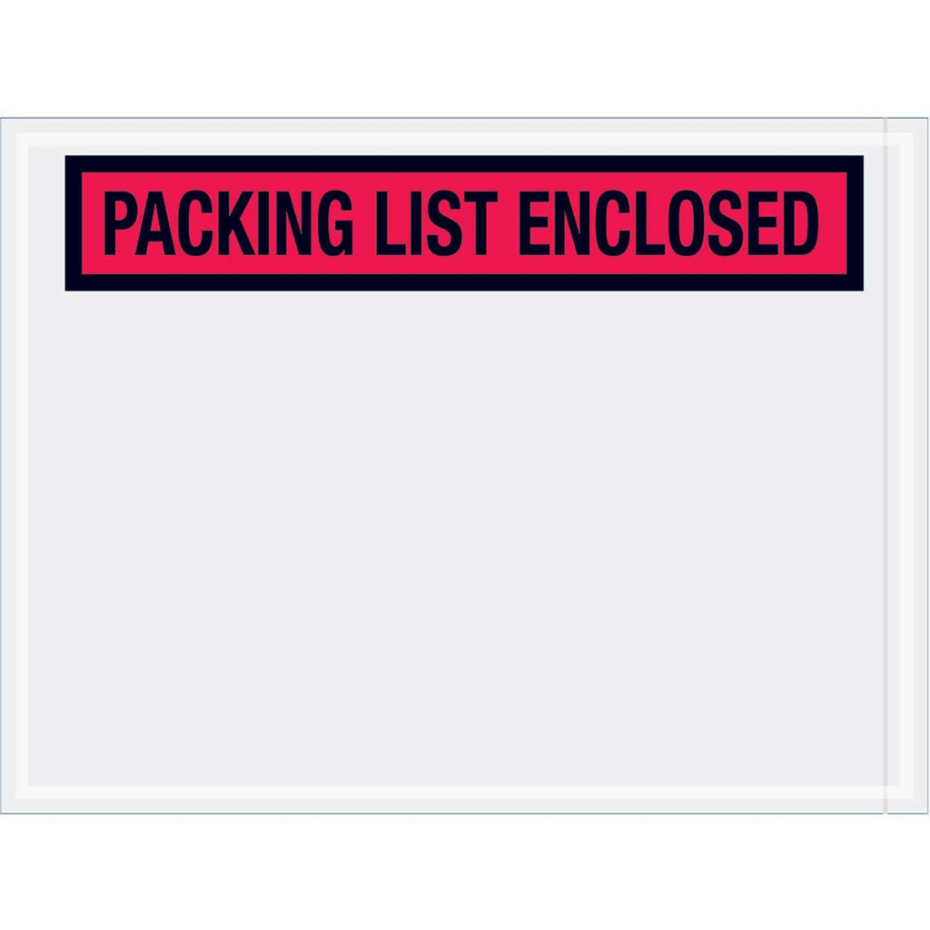 Box Partners PL451 4 .50 in. x 6 in. Packing List Enclosed Envelopes