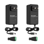 BTF-LIGHTING DC12V 5A 60W LED Driver 2 Pack, Class 2 Transformer