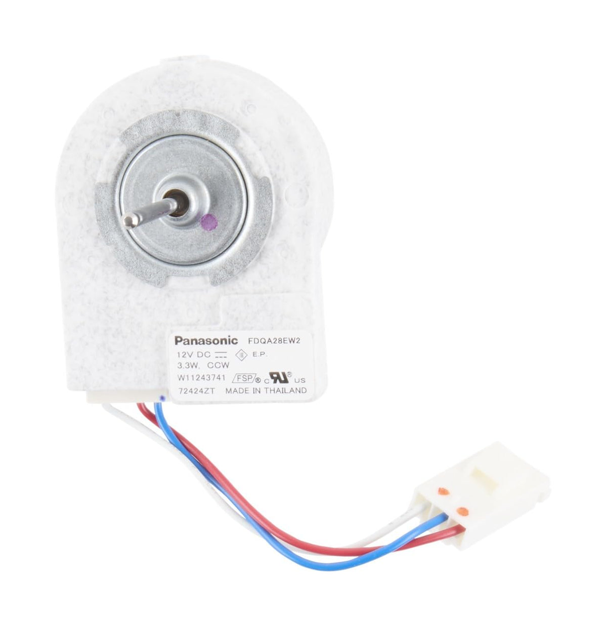 Whirlpool W11396715 Refrigerator Evaporator Fan Motor