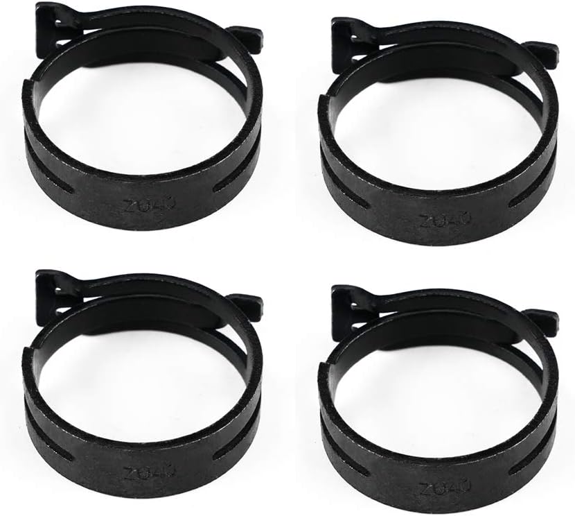 4 pcs Upper & Lower Radiator Hose Clamps Kit 19511-PH7-003 | Compatible with Honda Civic 2006-2011 Accord CR-V