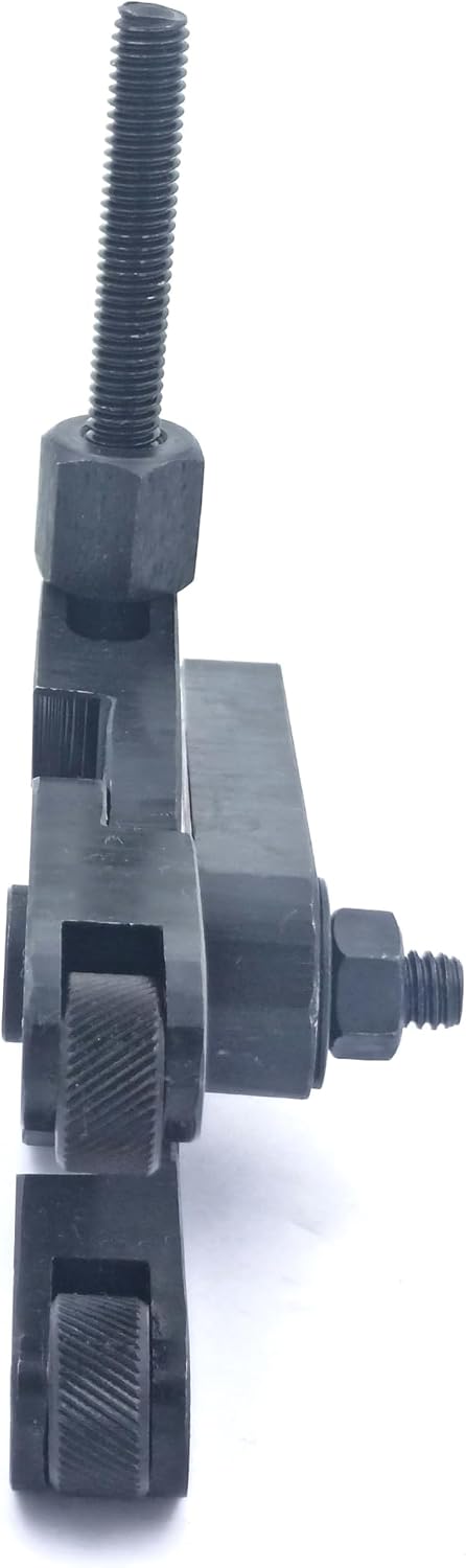 Buyohlic Shank 1/2"" Quick Action Scissor Type Knurling Tool Holder Capacity 1/16-2.1/4"" | Length: 6"" | Hardened Steel Knurls