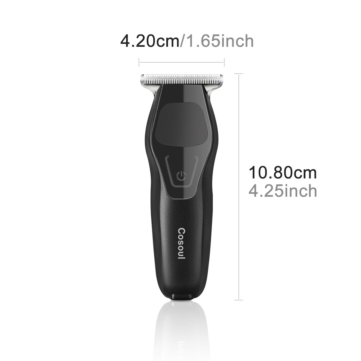 Compact Travel Beard Trimmer for Men Small Hair Trimmer Clipper Mini
