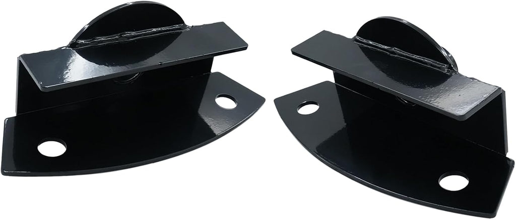 WELLBOX 2Pcs Rear Upper Coil Spring Bucket Mount Perch Retainers for Jeep Wrangler, for TJ 1997-2006