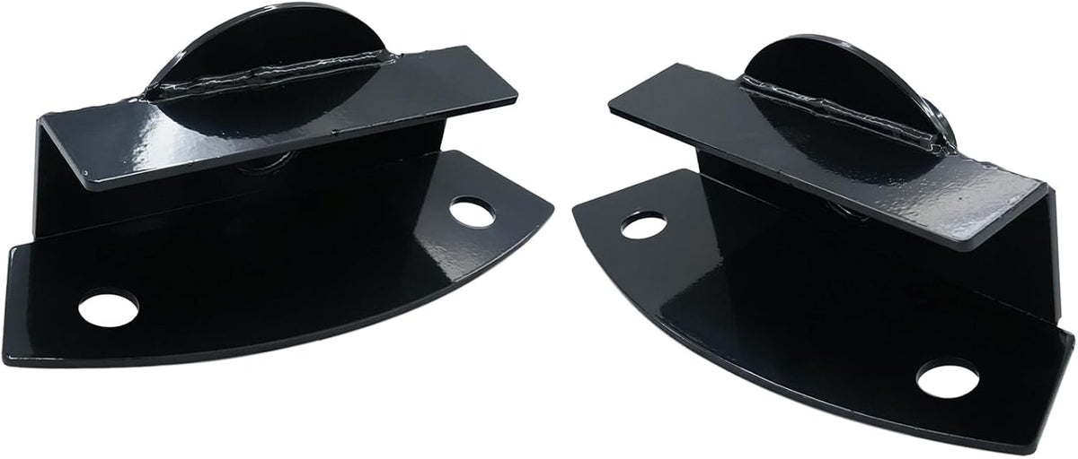 WELLBOX 2Pcs Rear Upper Coil Spring Bucket Mount Perch Retainers for Jeep Wrangler, for TJ 1997-2006