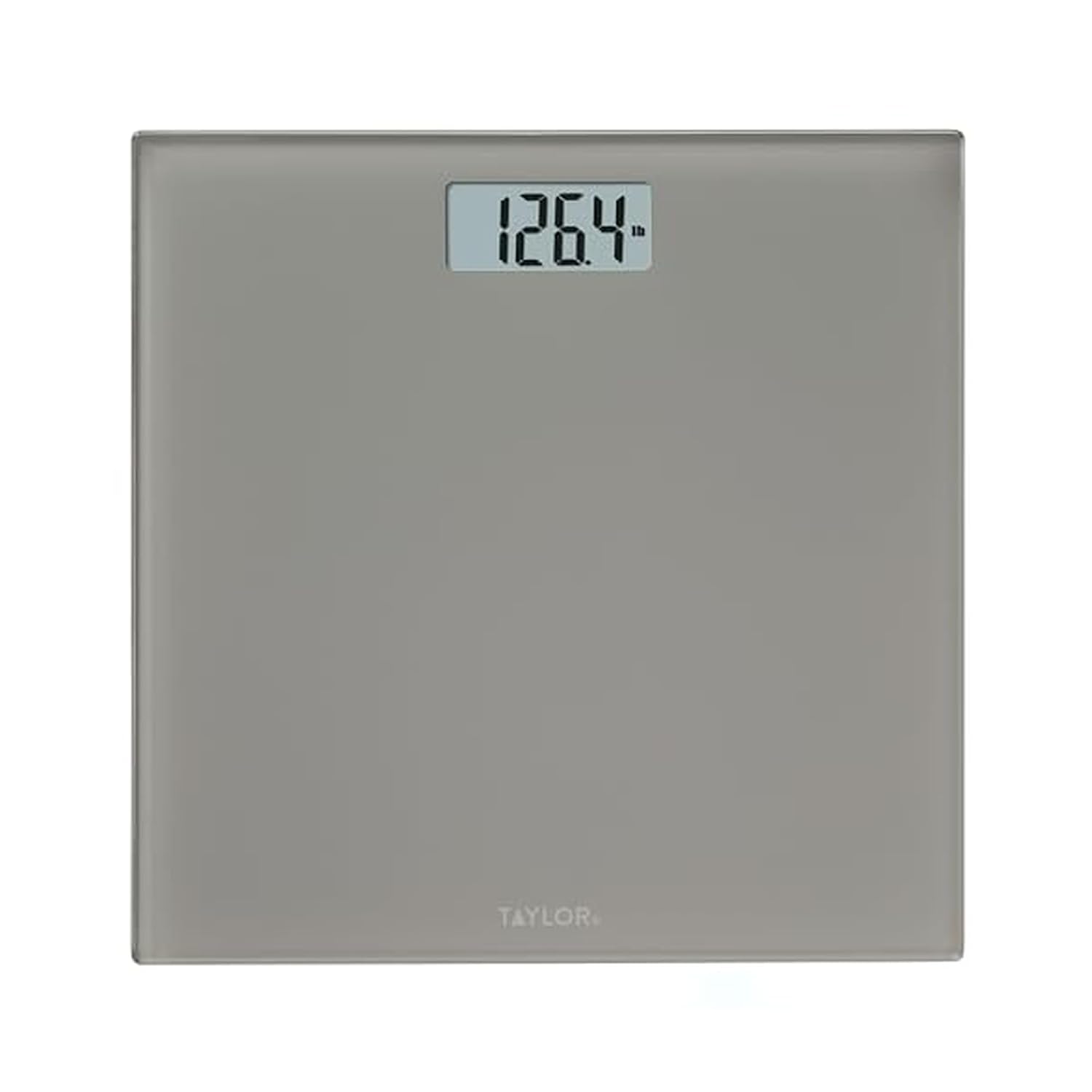 Digital Bathroom Scale for Body Weight, 400 lb Capacity, 11x11 Tempered Glass Platform, 4 Precision Sensors, Mid