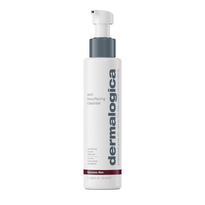 Skin Resurfacing Cleanser - Dual-Action Anti-Aging Exfoliating Face Wash and Cleanser - Smoothes Skin with Lactic Acid