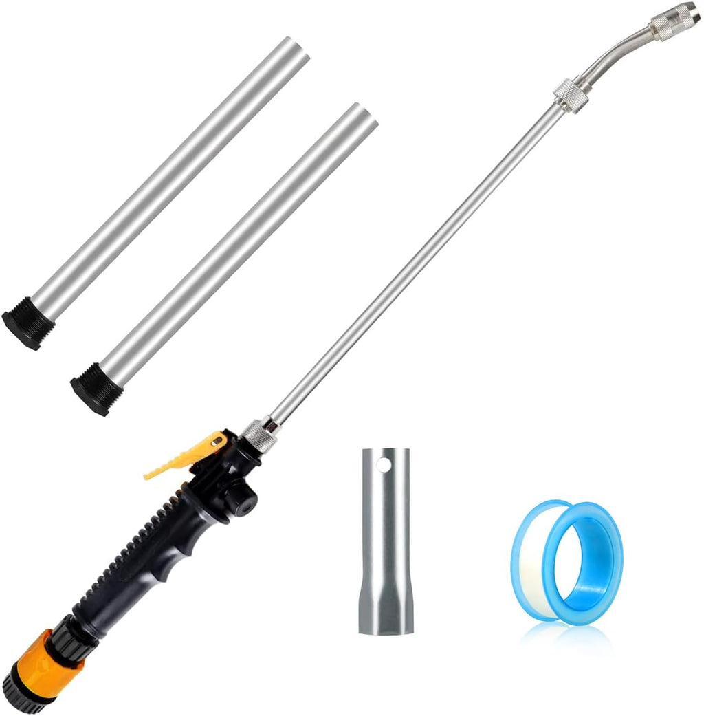5 Pack RV Water Heater Anode Rod & RV Water Heater Flush Wand Kit