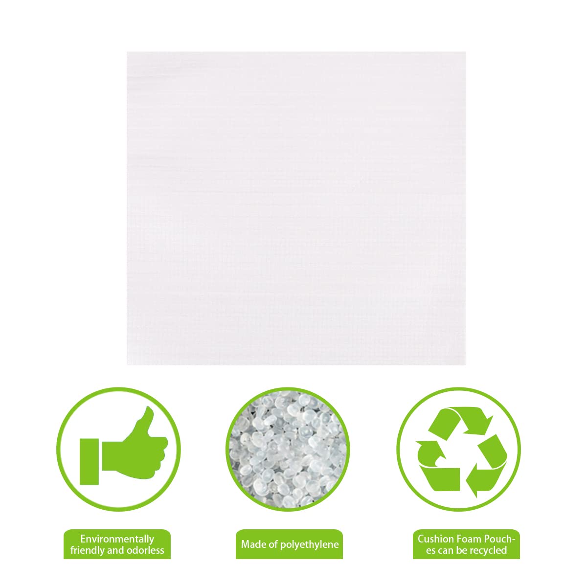 50Pack Moving supplies, 16" x 16"Cushion Foam Pouches