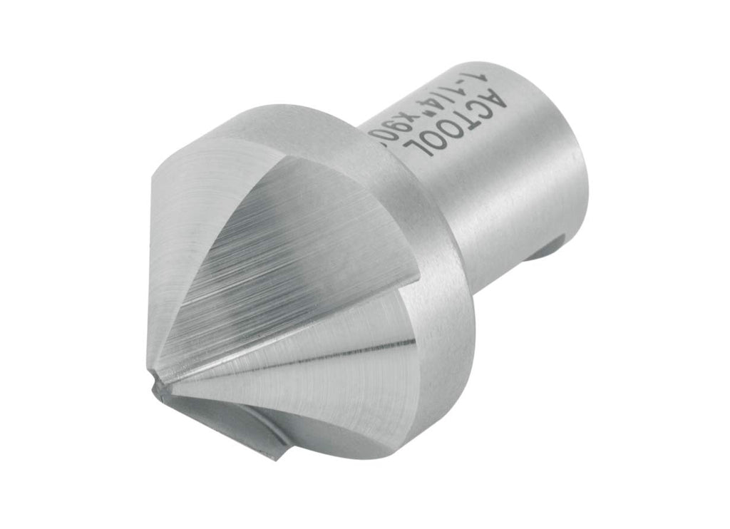 HSS Countersink 1-1/4'' Diameter with 3/4'' Weldon Shank
