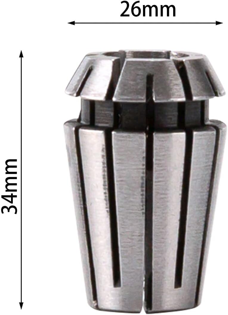 3PCS ER25 1/2", 1/4", 1/8" High Precision Spring Collet Set for CNC Engraving Milling Lathe Chuck Tool…