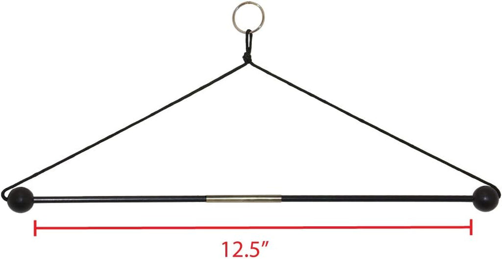 Garden Flag Accessory - Attached Ring for Easy Hanging - Holds up to 12.5 Inch Flags, black,4919