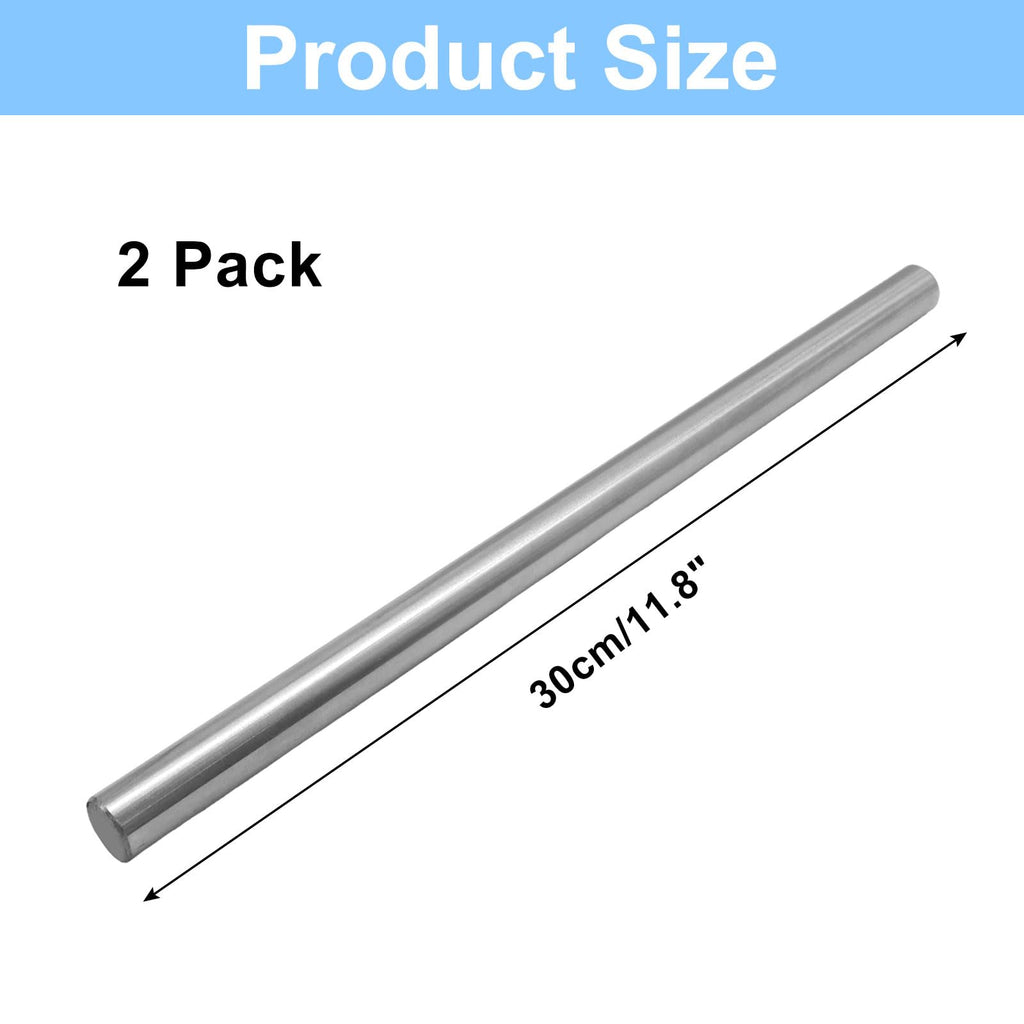 Seimneire 2 Pack 8mm x 150mm Linear Motion Rods