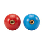2Pcs 35mm Joystick Ball Top ABS Metal Threaded Knob Replacement Arcade Game Controller Sticks Handle Rocker Round