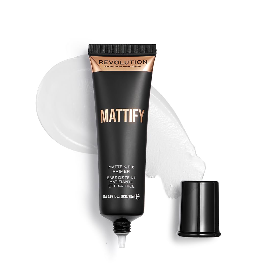 Mattify Matte and Fix Face Primer, Lightweight & Translucent Formula, for a Smooth Complexion, Vegan & Cruelty-Free