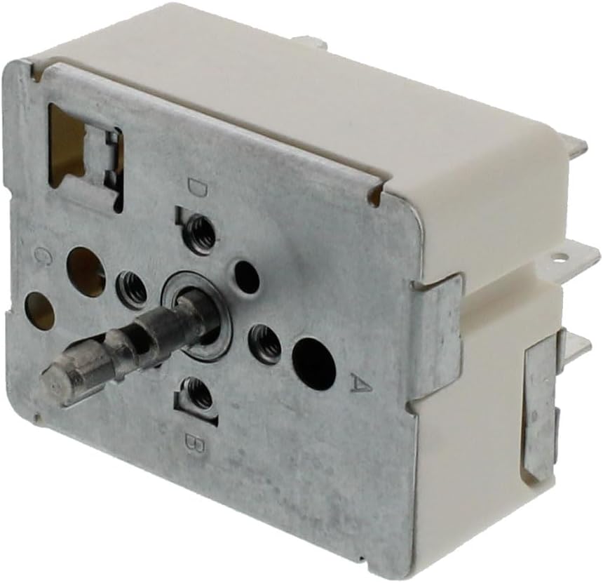 PRYSM 3149400 Range Infinite Switch Replacement - Compatible with Whirlpool, Maytag, KitchenAid, Jenn-Air, Amana, Magic Chef, Admiral, Norge, Roper Ranges
