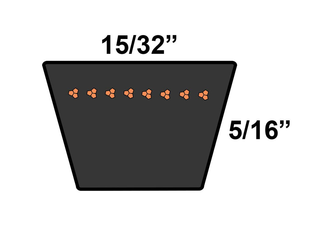 D&D PowerDrive 12353 Snapper INC Replacement Belt