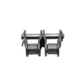 #50-2 Double Strand Roller Chain Connecting Link Half Link for 10A-2 Chain x2Pcs