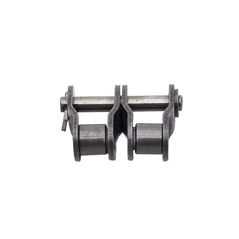 #50-2 Double Strand Roller Chain Connecting Link Half Link for 10A-2 Chain x2Pcs