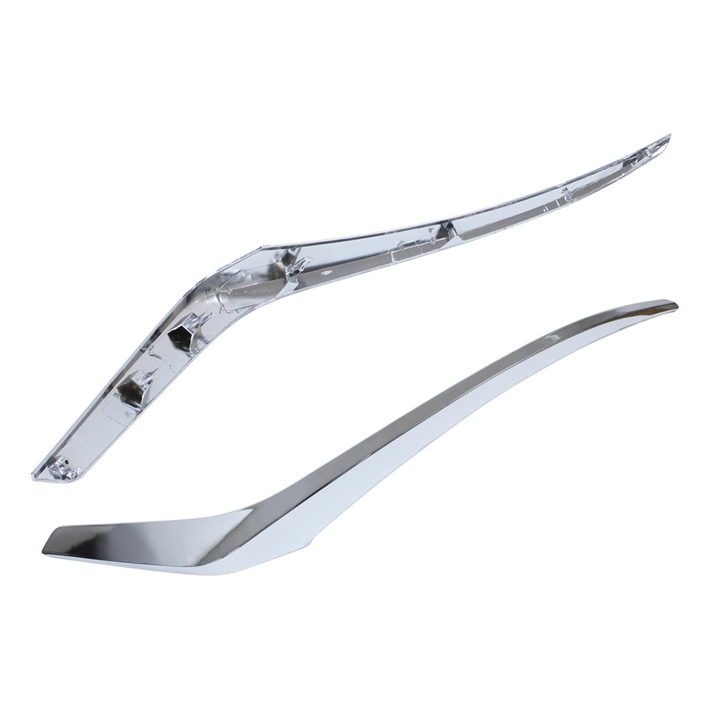 2Pcs Chrome Front Grille Molding Trim for Nissan