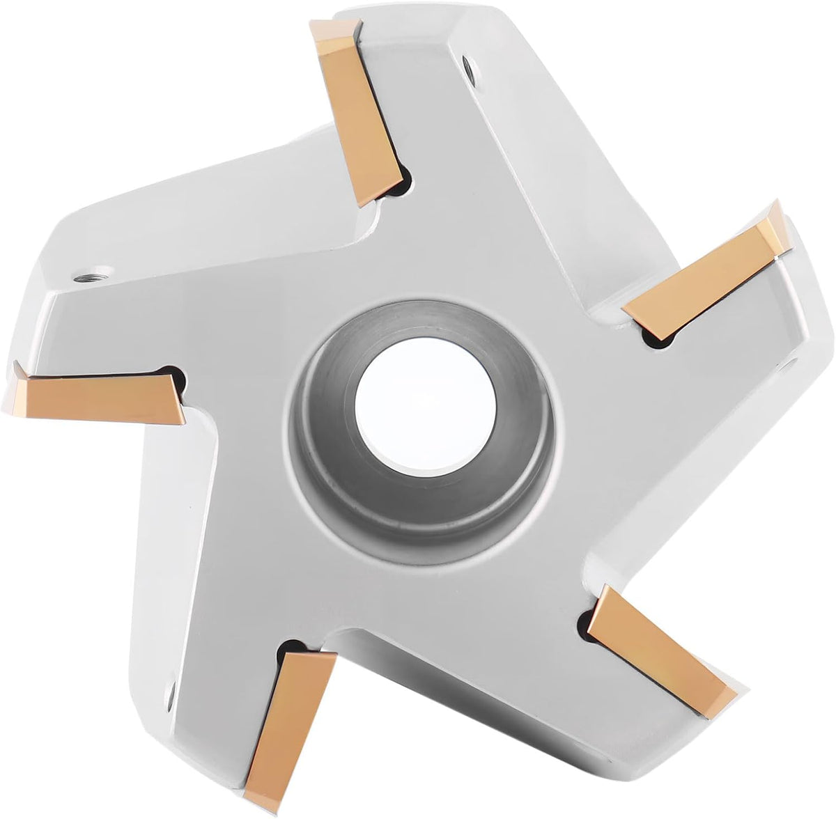 Accusize Indexable Face Mill, 3 in, 75 Deg, 5 APKT1604 Inserts, 0028-2602