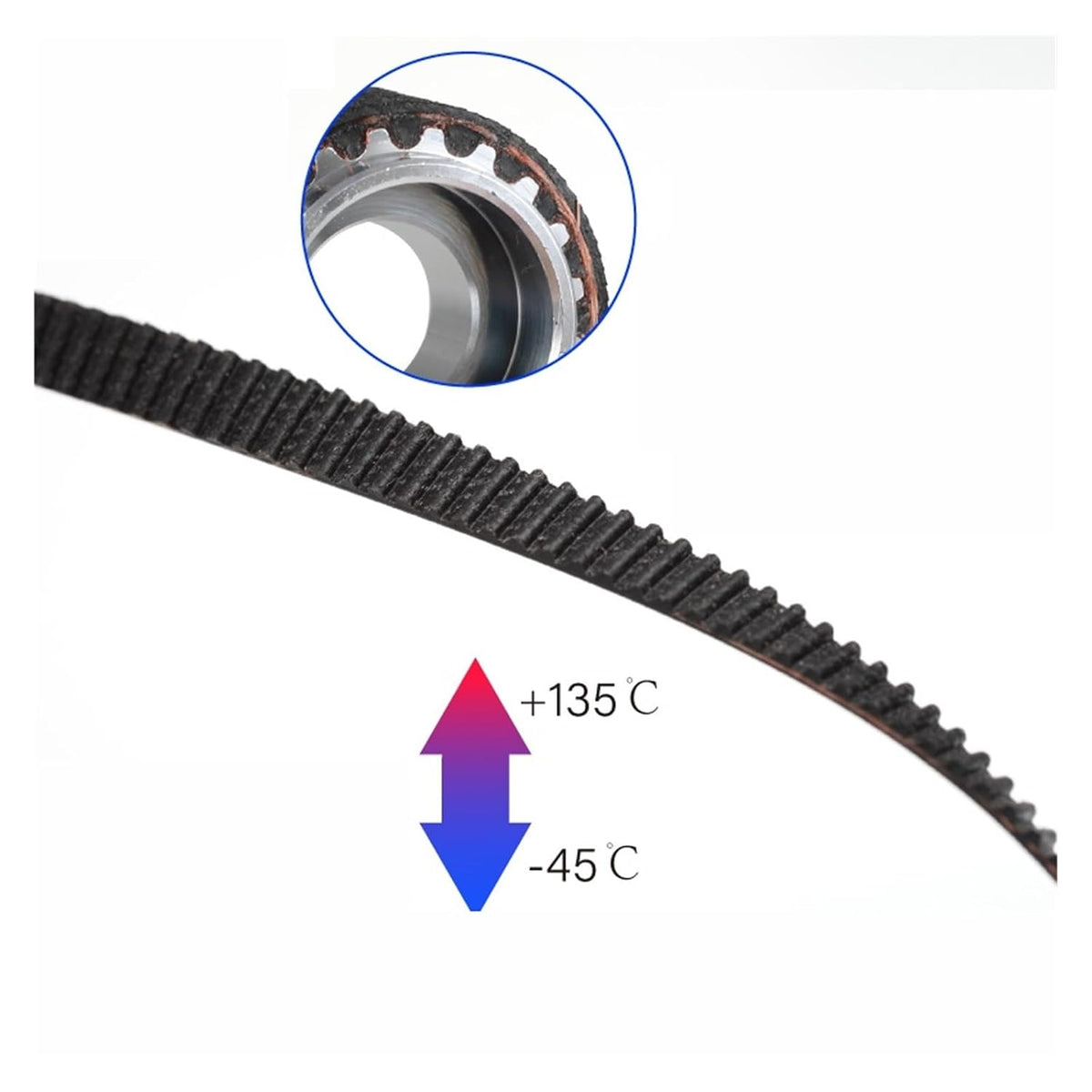 Gear Synchronous Belt Width Timing 3D Printer Parts(10MM,1M)