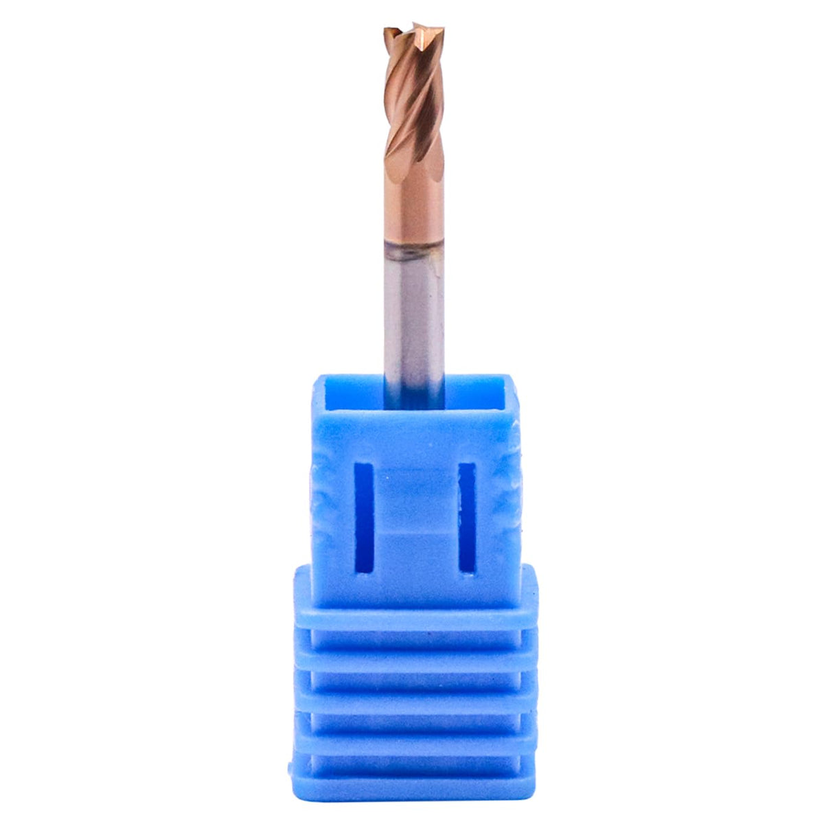 5 Pack 1/8" 4 Flute Double End Solid Carbide Square End Mills, TiSiN Coated