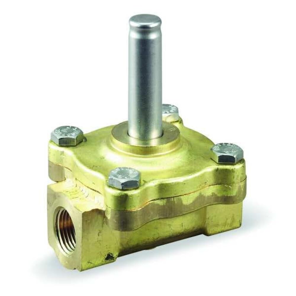 Dayton, 1A578, Solenoid Valve Less Coil, 3/4 In, NC, Brass