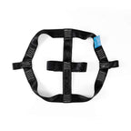 Universal Motorcycle Rear Wheel Tie Down Strap in Black