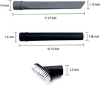 Vacuum Attachments Accessories Cleaning Kit Crevice Tool+Wand Plastic+Dust Brush Compatible for Bissell Cleanview