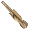 1-1/8'' HSS M2 Twist Drill Bit with Round Shank, 118° Split Point