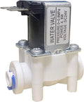 1/4" DC 24V Solenoid Valve N/C Normally Closed Water Inlet Flow Switch