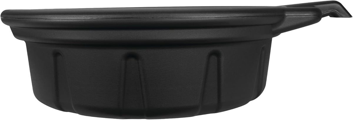 Performance Tool W4071 4.5 Gallon Black Oil Drain Pan