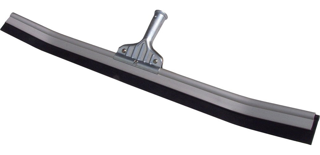 Professional AquaDozer 36” Smooth Surface Curved Floor Squeegee, Flood Cleanup Scrubber for Concrete and Asphalt