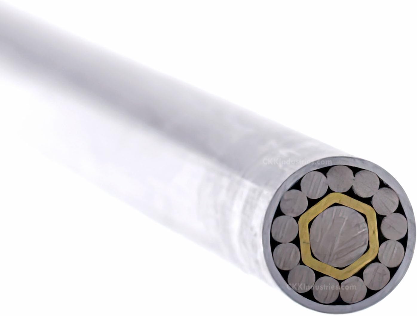 Mosaic Pin - (0.250 (1/4) Inch Diameter) - (853ASBS) - (Aluminum Outer Material)(Brass & Stainless Inner Material)