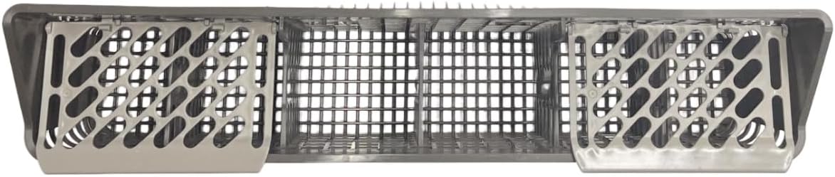 W11550304 Dishwasher Silverware Basket fit for Whirlpool & Kenmore 8562045, WP8562045, WPW10253534, W10253534, WPW10482462, W10193652 -Grey