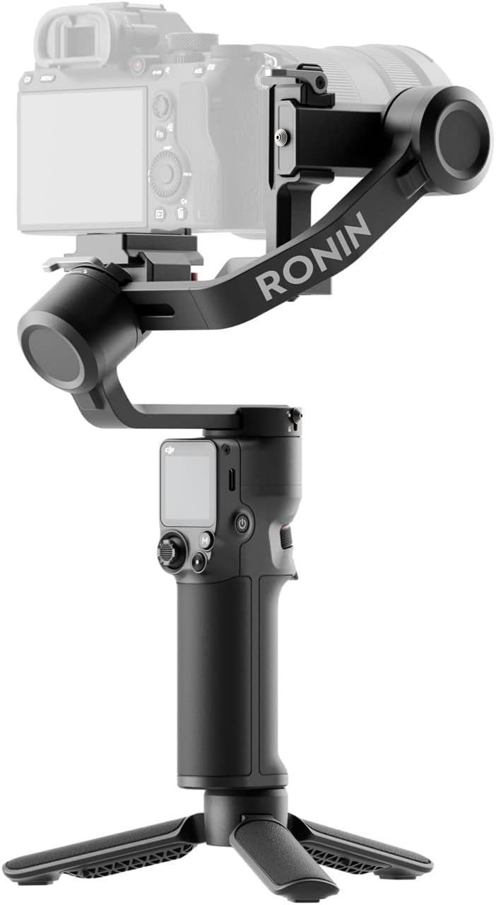 RS 3 Mini, Camera Gimbal Stabilizer, Canon/Sony/Nikon/Fujifilm | 2 kg (4.4 lbs) Tested Payload, Native Vertical