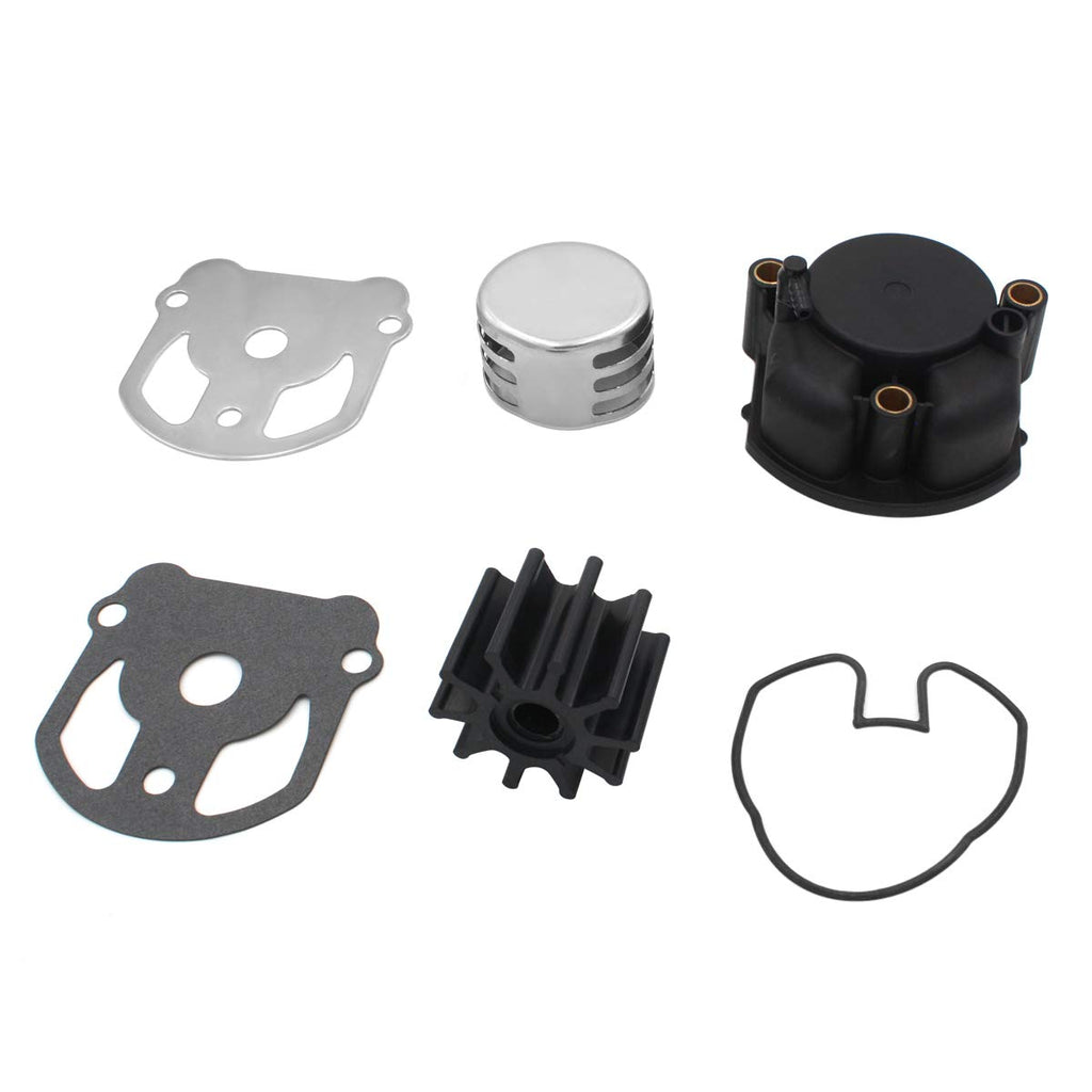 YiheoZux 0984461 Stern Drive Water Pump Impeller Kit for OMC Cobra 2.3L to 7.5L Marine Engines Cooling Unit with Housing 984461