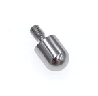 SUXING Spherical Point Contact Point for Dial Digital Indicator Depth Gauge Tip 4-48 UNF Thread Shank (1/4" Diameter)