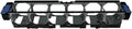 for Dell PowerEdge R730 R730xd Cooling Fan Cage Without Fan CY8YY