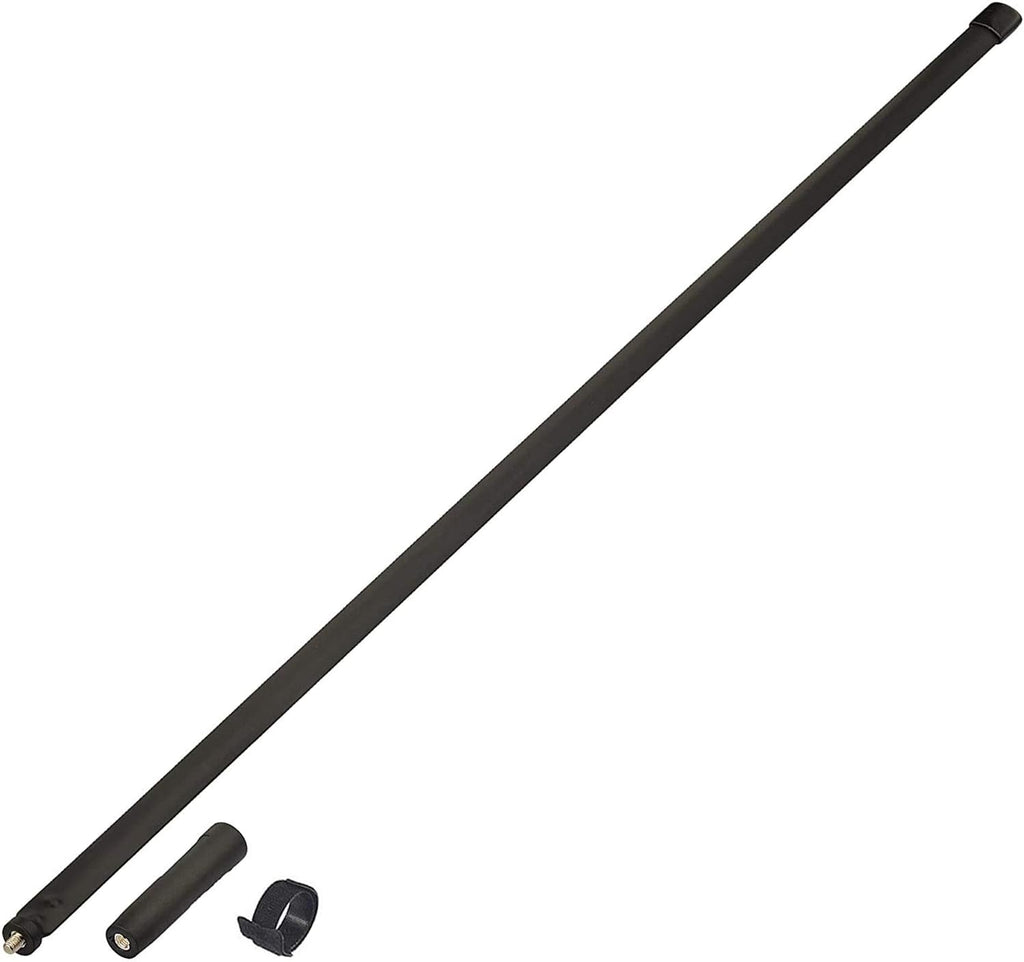 VHF UHF 136-520MHz 42.5 inch Foldable CS Tactical Ham Radio Antenna | SMA Female Dual Band Antenna with 3 feet